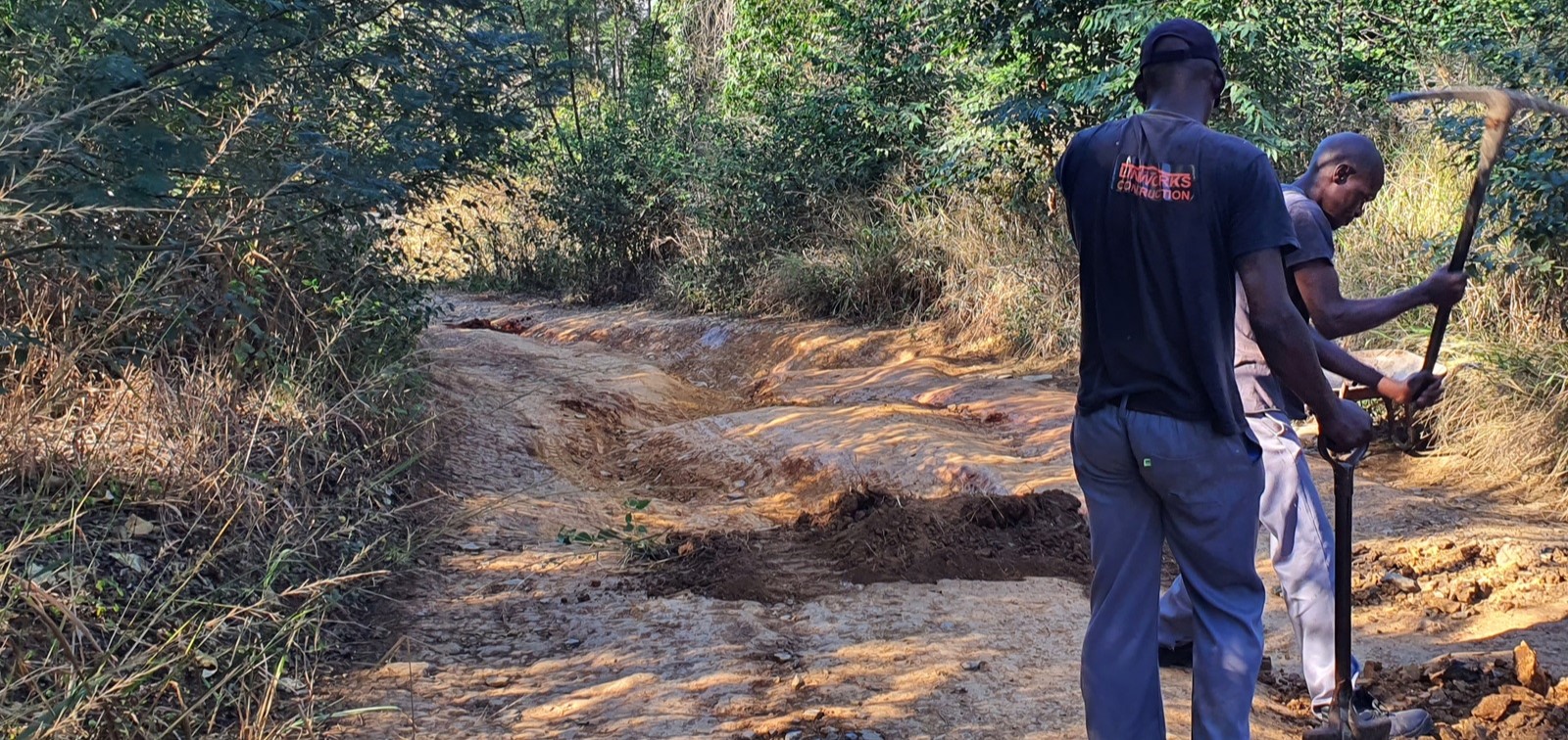 Grading Roads for Mountain Bike Challenge.