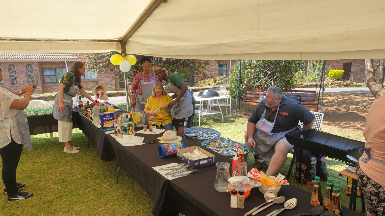 Heritage Day Braai at Retirement Village.